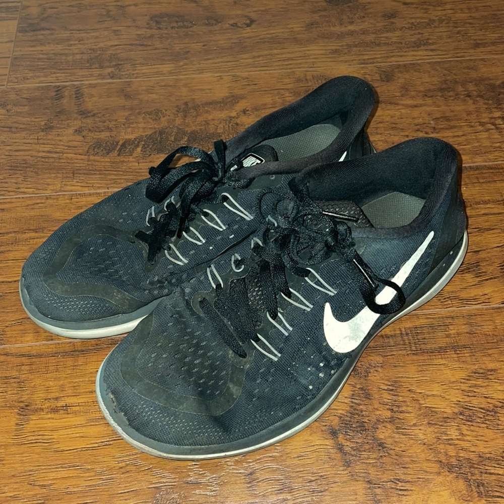 Black Nike sneakers